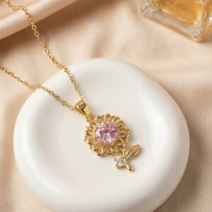 Girasol Cristal Rosa